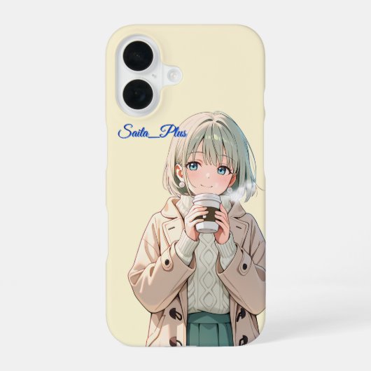 47_Plus – Anime Character Series iPhone 16 Hülle (Rückseite)