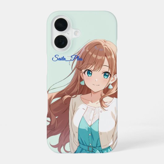 47_Plus – Anime Character Series iPhone 16 Hülle (Rückseite)