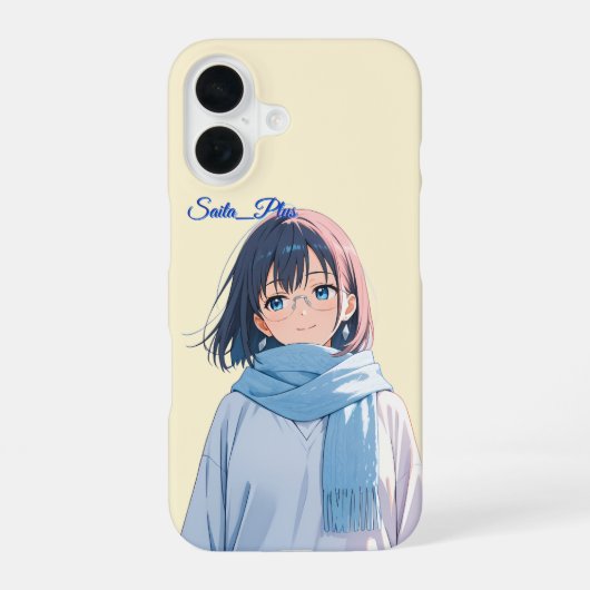 47_Plus – Anime Character Series iPhone 16 Hülle (Rückseite)