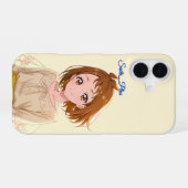 47_Plus – Anime Character Series iPhone 16 Hülle (Rückseite (Horizontal))