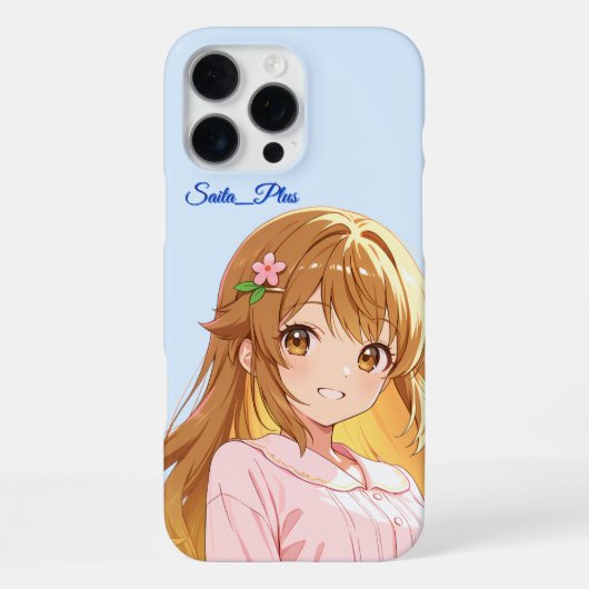 47_Plus – Anime Character Series iPhone Hülle (Rückseite)