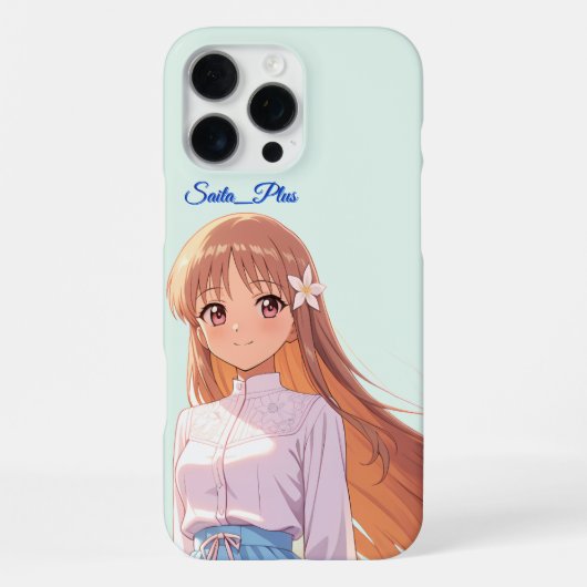 47_Plus – Anime Character Series iPhone Hülle (Rückseite)
