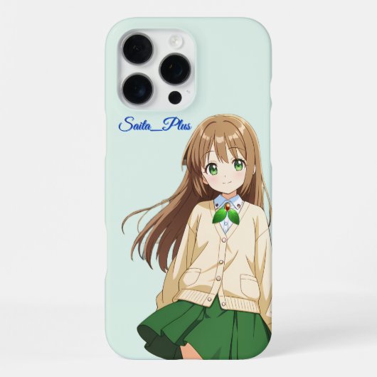 47_Plus – Anime Character Series iPhone Hülle (Rückseite)