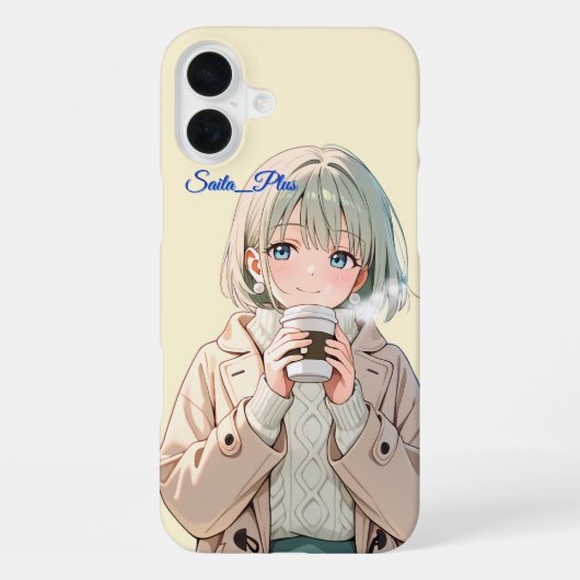 47_Plus – Anime Character Series iPhone Hülle (Rückseite)