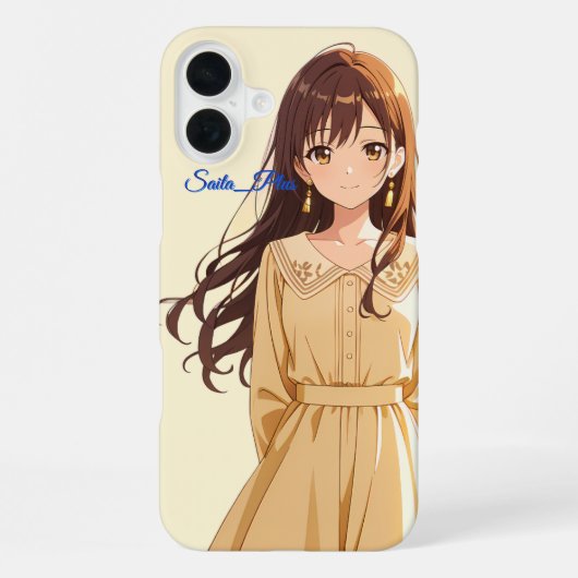 47_Plus – Anime Character Series iPhone Hülle (Rückseite)