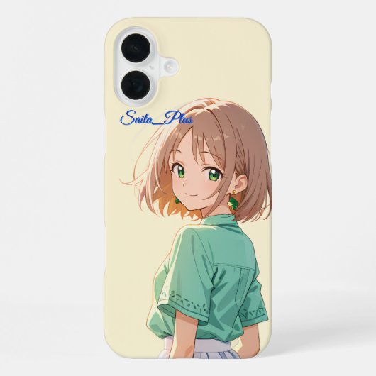 47_Plus – Anime Character Series iPhone Hülle (Rückseite)