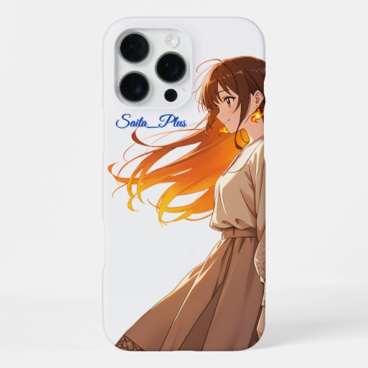 47_Plus – Anime Character Series iPhone Hülle (Rückseite)