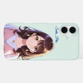 47_Plus – Anime Character Series iPhone Hülle (Rückseite (Horizontal))