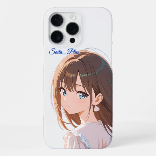 47_Plus – Anime Character Series iPhone Hülle (Rückseite)