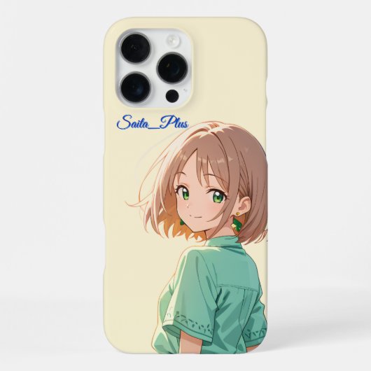 47_Plus – Anime Character Series iPhone Hülle (Rückseite)