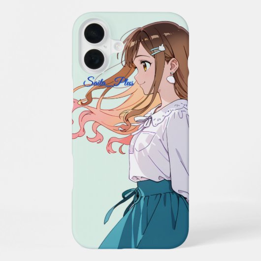 47_Plus – Anime Character Series iPhone Hülle (Rückseite)