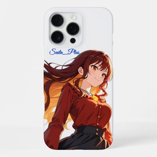 47_Plus – Anime Character Series iPhone Hülle (Rückseite)
