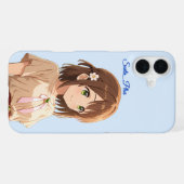 47_Plus – Anime Character Series iPhone Hülle (Rückseite (Horizontal))