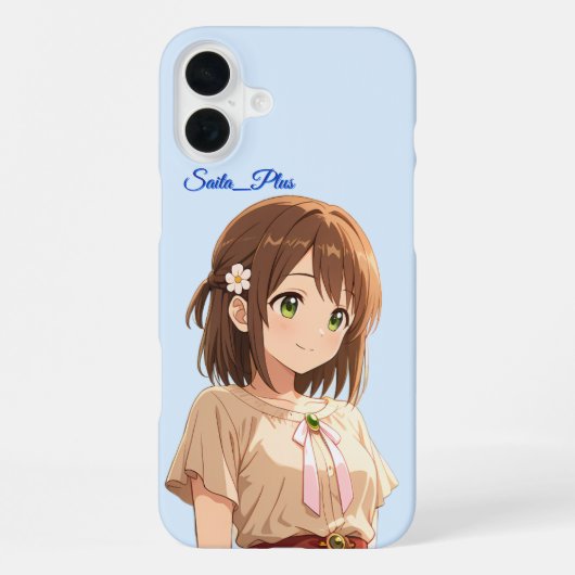 47_Plus – Anime Character Series iPhone Hülle (Rückseite)
