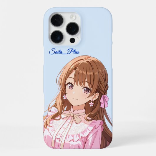 47_Plus – Anime Character Series iPhone Hülle (Rückseite)