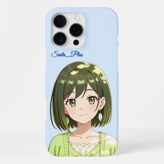 47_Plus – Anime Character Series iPhone Hülle (Rückseite)