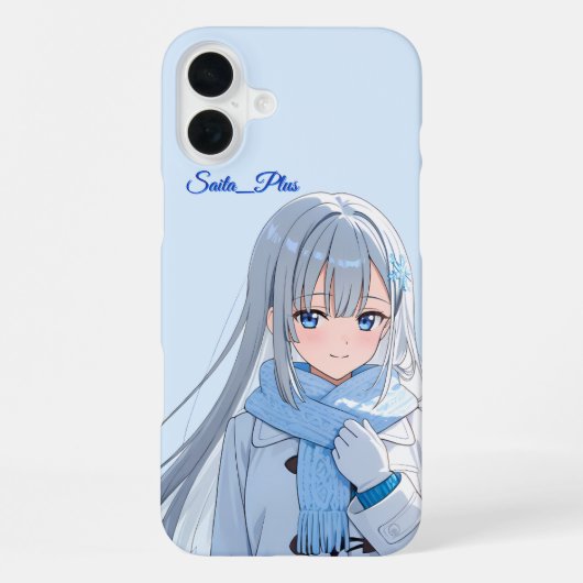 47_Plus – Anime Character Series iPhone Hülle (Rückseite)