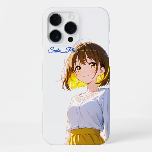 47_Plus – Anime Character Series iPhone Hülle (Rückseite)