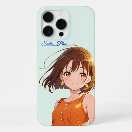 47_Plus – Anime Character Series iPhone Hülle (Rückseite)