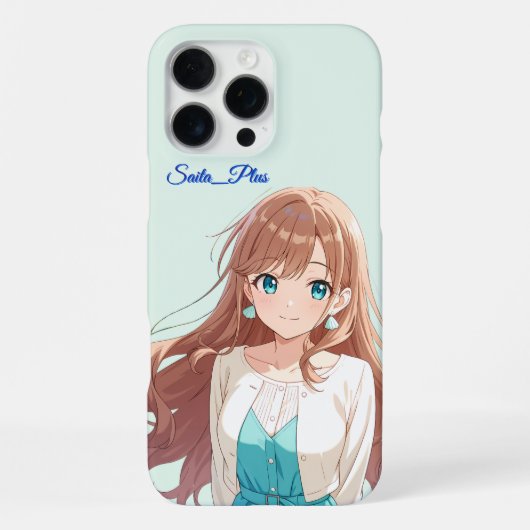 47_Plus – Anime Character Series iPhone Hülle (Rückseite)