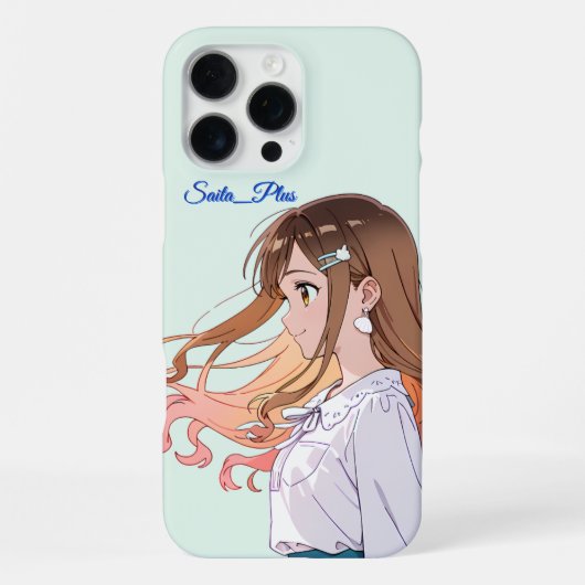 47_Plus – Anime Character Series iPhone Hülle (Rückseite)