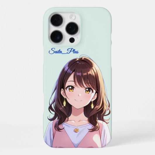 47_Plus – Anime Character Series iPhone Hülle (Rückseite)