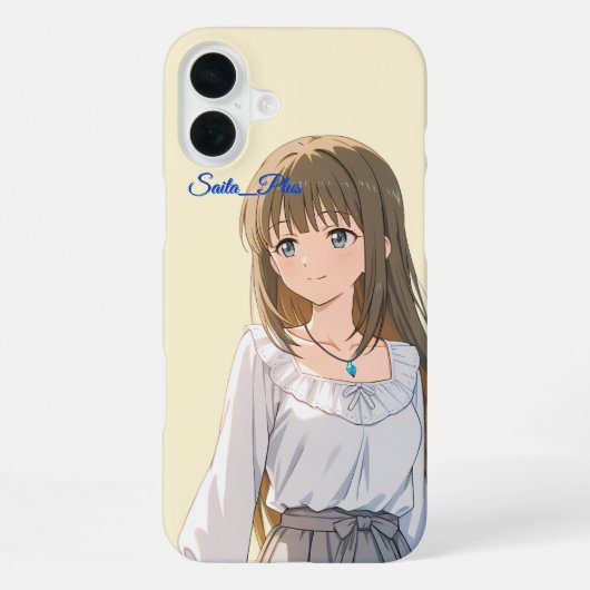 47_Plus – Anime Character Series iPhone Hülle (Rückseite)