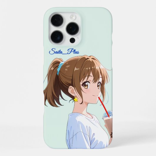 47_Plus – Anime Character Series iPhone Hülle (Rückseite)