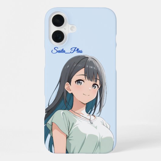 47_Plus – Anime Character Series iPhone Hülle (Rückseite)