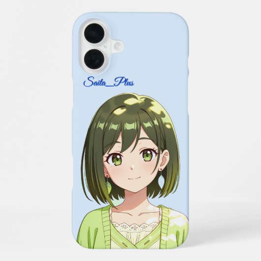 47_Plus – Anime Character Series iPhone Hülle (Rückseite)