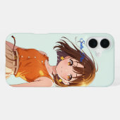 47_Plus – Anime Character Series iPhone Hülle (Rückseite (Horizontal))