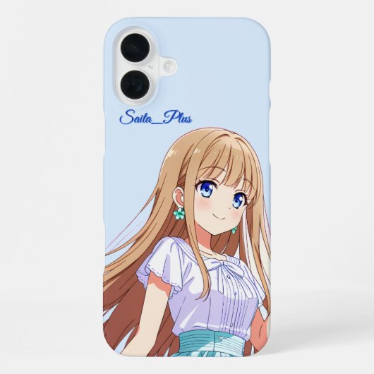 47_Plus – Anime Character Series iPhone Hülle (Rückseite)