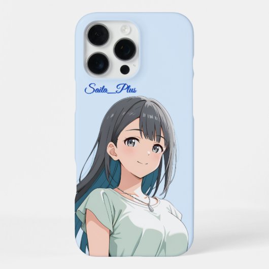 47_Plus – Anime Character Series iPhone Hülle (Rückseite)