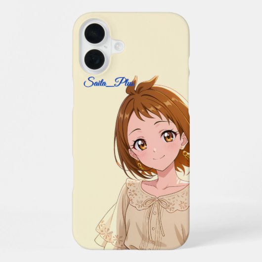47_Plus – Anime Character Series iPhone Hülle (Rückseite)