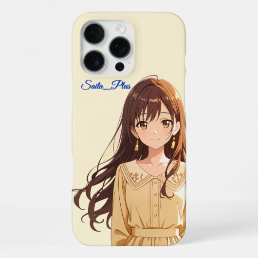 47_Plus – Anime Character Series iPhone Hülle (Rückseite)