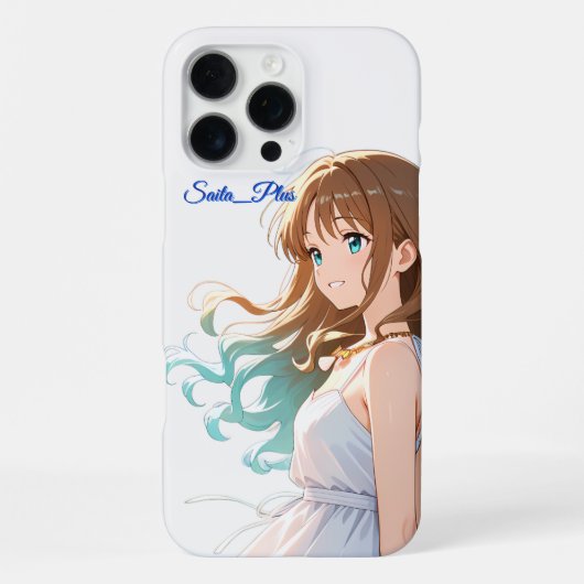 47_Plus – Anime Character Series iPhone Hülle (Rückseite)