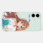 47_Plus – Anime Character Series iPhone Hülle (Rückseite (Horizontal))