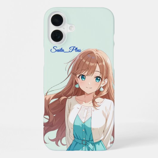 47_Plus – Anime Character Series iPhone Hülle (Rückseite)