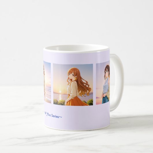 47_Plus – Anime Character Series Kaffeetasse (VorderseiteRechts)