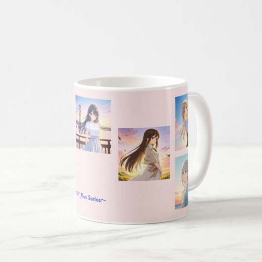 47_Plus – Anime Character Series Kaffeetasse (VorderseiteRechts)