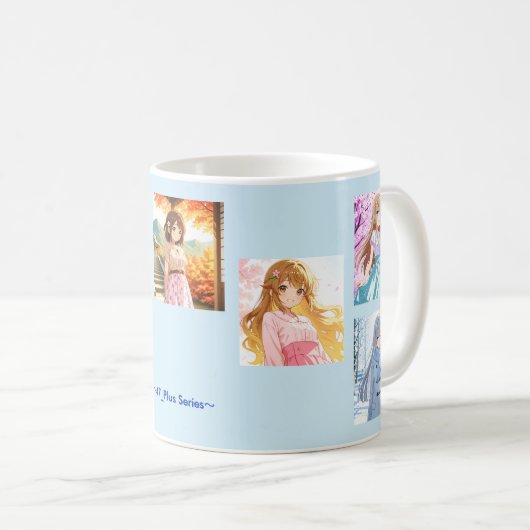 47_Plus – Anime Character Series Kaffeetasse (VorderseiteRechts)