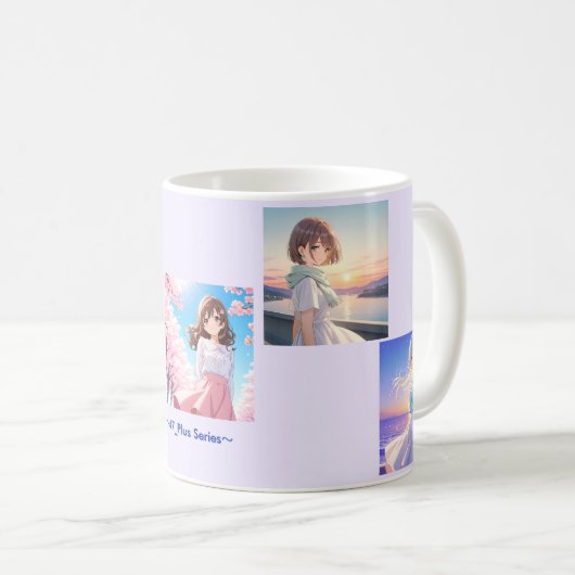 47_Plus – Anime Character Series Kaffeetasse (VorderseiteRechts)