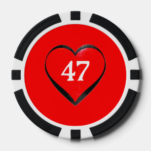 47 POKERCHIPS
