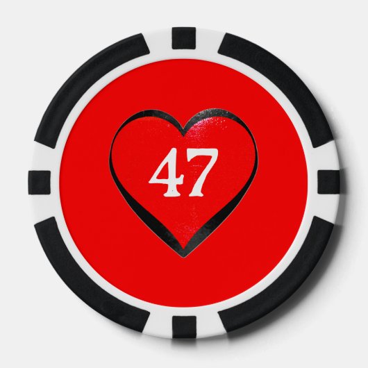 47 POKERCHIPS (Vorderseite)