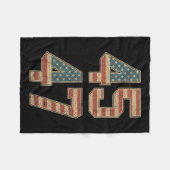 47. Präsident 45 47 Fleecedecke (Vorderseite (Horizontal))