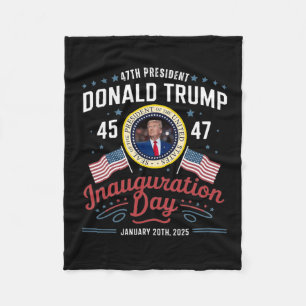 47. Präsident Donald Trump Amtseinführungsfeier 20 Fleecedecke