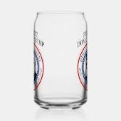 47. Präsident Donald Trump Einweihung Keepake Dosenglas (Rechts)