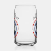 47. Präsident Donald Trump Einweihung Keepake Dosenglas (Links)