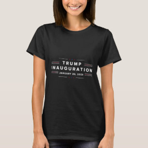 47 Präsident Donald Trump Tag der Amtseinführung 2 T-Shirt