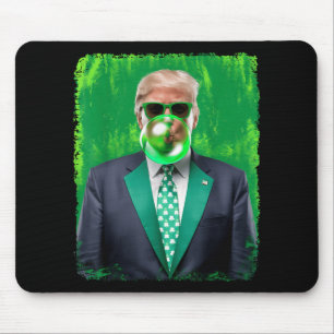 47. Präsident St Patricks Day Irish Trump B Mousepad